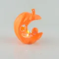 Halloween citrouille lune LED lumière crâne veilleuse effrayant vacances décorative lampe - Lumière Citrouille Lune Orange / Orange