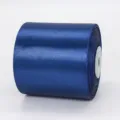 Ruban en satin bleu foncé de 7,5 cm pour l'emballage de cadeaux et décorations de mariage - Bleu Marine