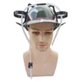 Casque a biere de nouveaute avec double support de paille pour fete et plein air. - Casque à boisson camouflage