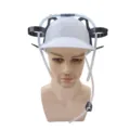 Nouveauté casque de bière à boire avec paille casquette de boisson pour fête. - Casque à boisson blanc