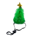 Diadema de arbol de navidad lindo fiesta disfraz tocado foto accesorio para mascotas y mujeres. - Diadema de árbol de Navidad verde: estilo elástico