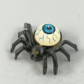 Halloween leuchtende Spinne Nachtlicht LED gruselige Party Deko Tisch Ornament Requisite - Spinne Augapfel Stil / Blaue Augapfel Spinnenlampe