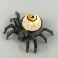 Halloween Spinne LED leuchtende Nachtlicht Ornament Geisterfest Party Deko Requisite - Spinne Augapfel Stil / Orangefarbene Augapfel Spinnenlampe