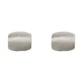 Gebürstete metall fass ohrringe französischer retro minimalistischer stil ohrschmuck variant - Geometrischer Fass-Ohrstecker (5#)
