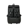 Mochila impermeable enrollable para hombre, gran capacidad viaje al aire libre, negocios. - Negro