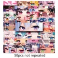 50pcs Anime Eyes Stickers Waterproof Decals for Water Bottle Phone Laptop Cute Design Variant - 50 Pcs Anime Eyes - 1194