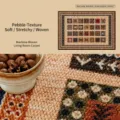Machine woven living room carpet with bohemian tribal pattern and textured flower bud design. - 80*120CM / Tassel Style