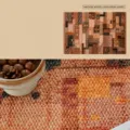 Bohemian woven living room carpet, retro ethnic style anti-slip floor mat variant. - 80*120CM / Sunset Mood