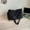 Grosse Kapazitaet Sporttasche Fitness Duffel Tasche Reise Tasche Leicht Und Tragbar Neu. - Schwarz
