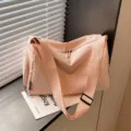 Rosa Sport Gym Tasche, große Kapazität Reise Umhängetasche, leichte Aufbewahrung Fitness Duffel. - Rosa