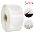 5cm Transparent Round Sealing Sticker Clear Dot Sticker Adhesive Packaging Label Roll - 5cm (500 Stickers)