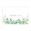 Carte de remerciement plante verte aquarelle carte de vœux pour emballage bouquet - Style 5