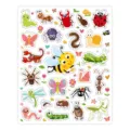 Cute cartoon insect stickers set for DIY decorative diary labels and children toys. - Style 1 / 10 Sheets/Pack