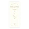 Minimalist rectangular thank you sticker sealing card for gift boxes packaging decoration. - Style 4 / 50 Sheets/Pack (15x6cm)