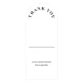 Minimalist arched thank you sticker for gift packaging and sealing, 50 sheets pack. - Style A (Copperplate Paper) / 50 Pieces/Pack