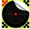 8-inch adhesive shooting target sticker splatter paper for archery and dart practice. - Style 2
