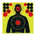 8 Zoll selbstklebende Schießscheibe Silhouetten Papier Schießtraining Zubehör neu - Stil 7