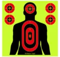 8 Zoll klebende Zielscheibe Neon grün Papierscheibe Schießscheibe für Bogenpfeil Training - Stil 5