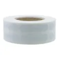 Roll of white dumbbell shaped jewelry price tags and self adhesive labels for rings and bracelets. - Style 2 / 500 Stickers/Roll (4.2x1.1 cm)