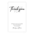 Thank you stickers for packaging, 50pcs minimalist business sealing labels for mailer boxes. - Style 5