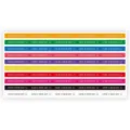 Adesivi di sigillatura lunghi e colorati per scatole di dessert, etichette da forno e tazze. - modello 3 / 26x1cm (10 Pz/Pacchetto) / Colorato