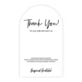 Minimalist thank you stickers for packaging express box sealing labels decorative cards 50pcs - Style 16
