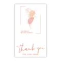 minimalist floral thank you sticker pack for packaging express boxes sealing decorative labels - Style 30