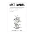 Minimalist black and white thank you stickers for packaging, express boxes, and gifts. - Style 001