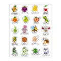 Cute cartoon English reward stickers for kids, waterproof self-adhesive praise sheet. - Color 007