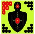 8 Zoll klebende Schiessziel Aufkleber fuer Bogenschiessen Darts und Schiesstraining Uebung. - Stil 6