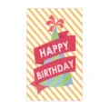 Carte de vœux d'anniversaire créative, paquet de 50 pièces pour décoration de fête. - Style 13 / 50 Pièces/Pack