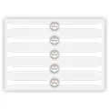Long strip stickers for handmade baking cake box sealing and DIY packaging decor. - Style 4 / 50 Pcs/Pack