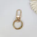 Gouden zinklegering sleutelring detail, draaibare veergesp hardware accessoire diy. - KC gouden ringgespen & veerringsloten