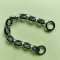 Catena in acrilico tracolla per borsa telefono DIY accessori decorativi trasparente. - Catena Nera