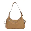 Retro grote capaciteit vrouwen schoudertas herfst winter mode commuter oksel handtas - Eén maat / Khaki