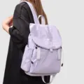 Ανοιχτό μωβ κομψό σακίδιο ταξιδιού outdoor, casual τσάντα πλάτης για γυναίκες καθημερινά. - Μοβ του Τάρο