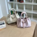 Γυναικεία μόδα τσάντα χειρός casual ώμου και χιαστί κάδου τσάντα κομψή και στιλάτη - Regular Fit / Ροζ