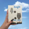 Cuaderno de bolsillo nepalí hecho a mano con cierre de botón vintage y búho. - Búho