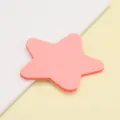 Pink star shaped translucent PET sticky notes memo pad cute stationery for office school - Watermelon red