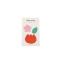 Shaped sticky notes set, cute floral and leaf design sticky memo pads for office and school. - Flower (B001)