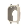 Coque de protection en silicone beige pour montre connectee, accessoire souple et doux. - Watch 5 Lite / Ivoire