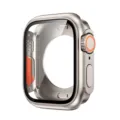 Σκληρή θήκη προστασίας PC σε στυλ Apple Watch Ultra με ενσωματωμένο γυαλί οθόνης. - 45mm / Χρυσό τιτάνιο
