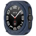 Rugged TPU protective case for Samsung Watch Ultra 47mm, shockproof armor cover navy blue - Samsung Watch Ultra / Midnight Blue
