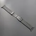 Bracelet de montre en métal acier inoxydable noir variante pour Apple Watch, fermoir. - Noir