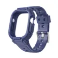 Robuste Schutzhülle und Armband für Smartwatch, langlebiges TPU-Material in Dunkelblau. - 44/45mm / Blau