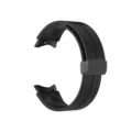 Cinturino in silicone fibbia magnetica pieghevole di ricambio nero 20mm accessorio - Watch6/5/4 Taglia Donna / Nero Con Chiusura Nera