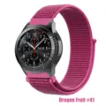 Vervangend nylon loop horlogebandje voor smartwatch, ademende sportband in drakenfruit. - 20mm / Fruit