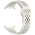 Silicone sports watch band replacement breathable perforated strap for smart watch - Samsung Watch Ultra / Cream