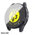 Galvanisierte TPU Schutzhülle für Samsung Galaxy Watch 7 Weiche Abdeckung Gun Ash - Watch 7 40 mm / Waffengrau