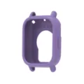 Custodia protettiva in silicone viola per smartwatch cover morbida semiavvolgente accessorio - Lavanda
